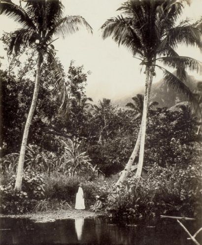 LUCIEN GAUTHIER actif en Polynésie de 1904 à 1921 Tahiti : La Vaitapiha ; Près de...