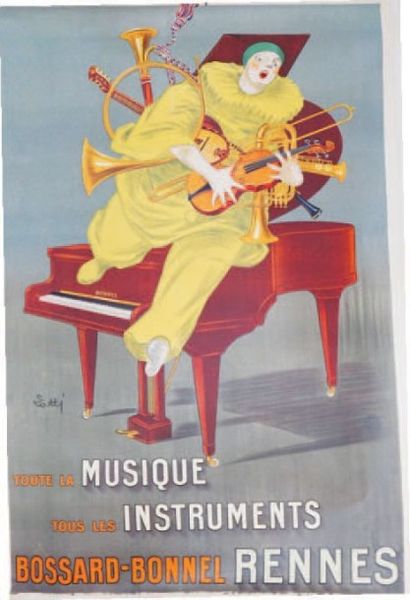 LOTTI BOSSARD-BONNEL "TOUTE LA MUSIQUE
TOUS LES INSTRUMENTS". Rennes, 1925
Imp Etabli....