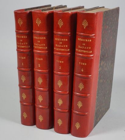 null Mémoires de Madame de MOTTEVILLE 4 vol + Mémoires de Madame du BARRY 2 vol +...