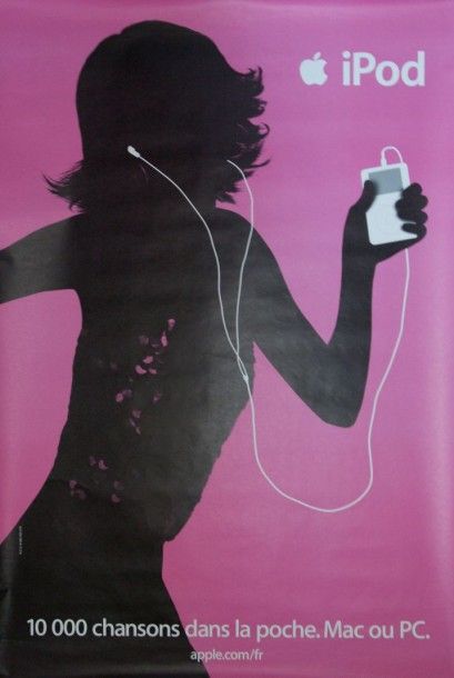 ANONYME IPOD.“10 000 chansons dans la poche. Mac ou PC”Sans imprimeur -175 x 118...