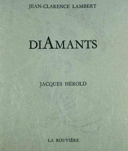 J.C LAMBERT J.C LAMBERT Diamants illustré par Jacques Hérold exemplaire sur papier...