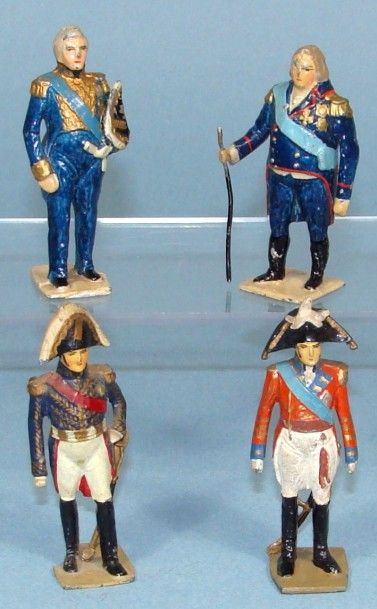 null VERTUNNI : Général Wellington –Maréchal Suchet -Louis Philippe – Louis XVII...