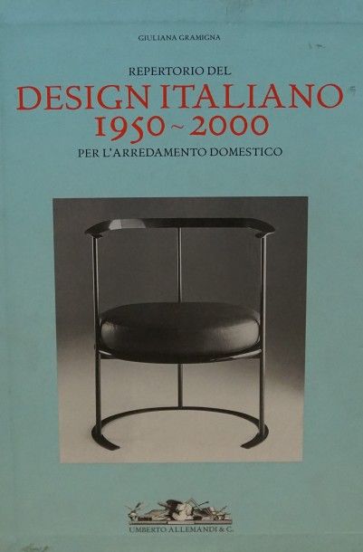 GIULIANA GRAMIGNA Repertorio del design italiano (2 volumes en boîte) édition Umberio...