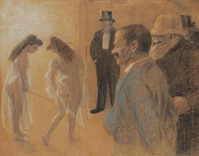 67 oeuvres par Georges HERMANN-PAUL (1874-1940) Ce peintre, illustrateur de journaux,...