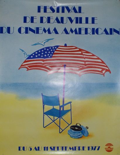 ANONYME FESTIVAL DE DEAUVILLE DU CINÉMA AMERICAIN.1977 Promo 2000, Editeur RC Seine...