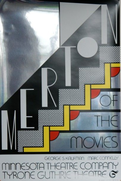 LICHTENSTEIN Roy (1923 -1997) MERTON OF THE MOVIES.1968 Roy Lichtenstein List Art...