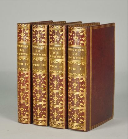 LA FONTAINE (Jean de). Contes et nouvelles en vers. Londres 1778. 4 volumes, in-18...