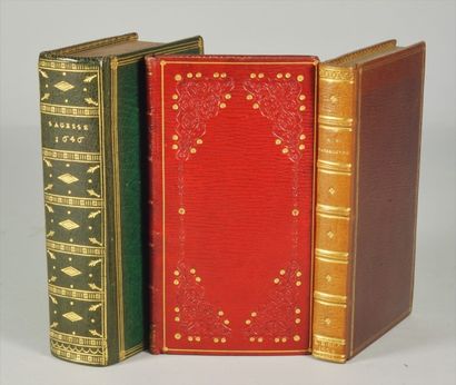 CHARRON.- De la sagesse, trois livres.A Leyde, chez les Elzeviers, 1646. Pet. in-12...