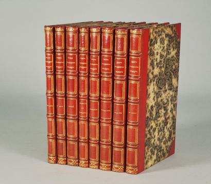 null Collection des petits classiques françois.P. Delangle 1825-1826-8 vol. in-12...
