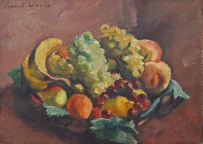 Charles PICART-LEDOUX (1881-1959) La corbeille de fruits
Huile sur toile
Signée en...