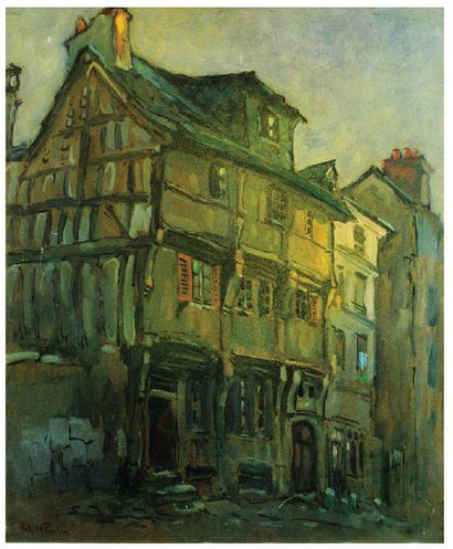 Robert-Antoine PINCHON (1886-1943) La Maison Henri II, Rouen
Gouache vernissée sur...