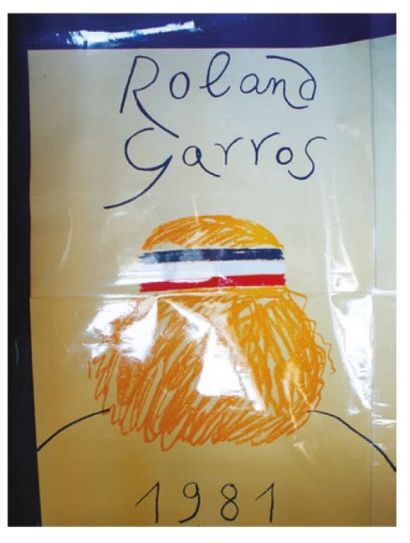 ARROYO EDUARDO (NÉ EN 1937) ROLAND GARROS. 1981
Sans imprimeur - 230 x 170 cm - Affiche...