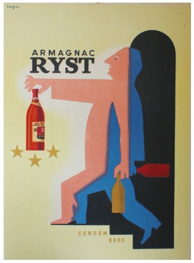 null ARMAGNAC RYST. 1943
Consortium Général de publicité, Paris - 59 x 43 cm - Entoilée,...