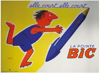 null "ELLE COURT ELLE COURT LA POINTE BIC". Vers 1951
Agence française de propagande,...