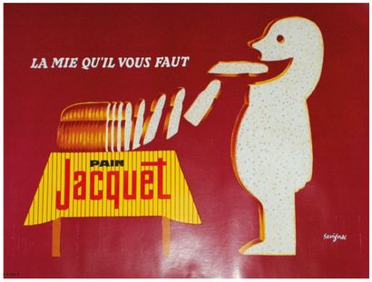 null PAIN JACQUET. "LA MIE QU'IL VOUS FAUT". 1969
Etablissements de La Vasselais,...