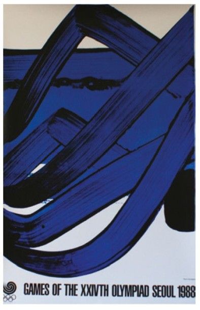 SOULAGES Pierre (né en 1919) GAMES OF THE XXIV Th OLYMPIAD. SEOUL,1988
Published...