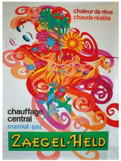 FONTENEAU J. M ZAEGEL-HELD. "CHAUFFAGE CENTRAL". Vers 1969
Imp. Bedos, Paris et Promoconseils...