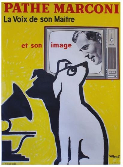 null PATHE-MARCONI. "LA VOIX DE SON MAÎTRE". Vers 1970
Imp. Aussel et Publicis, Paris...