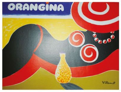 null ORANGINA. 1986
Imp. Karcher et Visées - 45 x 60 cm - Entoilée, très bon état...