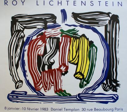 LICHTENSTEIN ROY (1923-1997) GALERIE DANIEL TEMPLON,Paris.1983 Imp.Galerie Daniel...