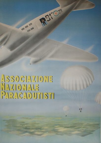 ANONYME ASSOCIAZIONE NAZIONALE PARACADUTISTI. Soc. A.B.E.T.E, Roma (offset) - 100...