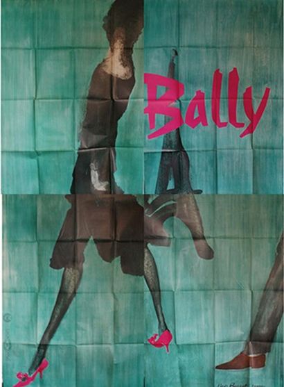 BERSET LISE Team BALLY. Etablissements de La Vasselais, Paris (offset) - 320 x 240...