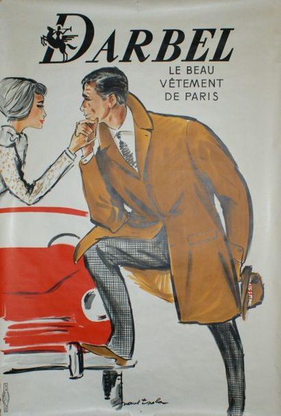 ISOLA DARBEL.”Le beau vêtement de Paris”.Vers 1955 Imprimerie de La Vasselais - 120...