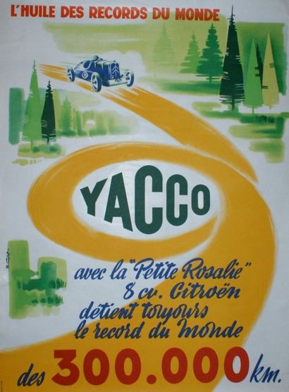 COLLET M. YACCO”Avec la petite Rosalie 8CV CITROËN” 1956 Imp.Bedos & Cie, Paris -...