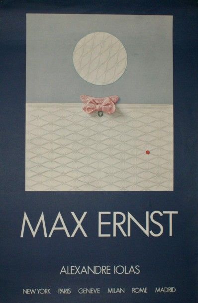 Max ERNST (1891-1976) GALERIE IOLAS.Sans mention d’imprimeur - 85 x 56 cm - Non entoilée,...