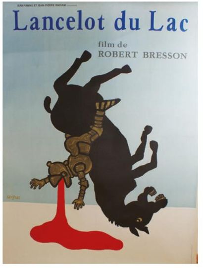 ARCHIVES DE MR ALAIN WEILL LANCELOT DU LAC. Film de Robert Bresson. 1974
Imp.Bedos,...