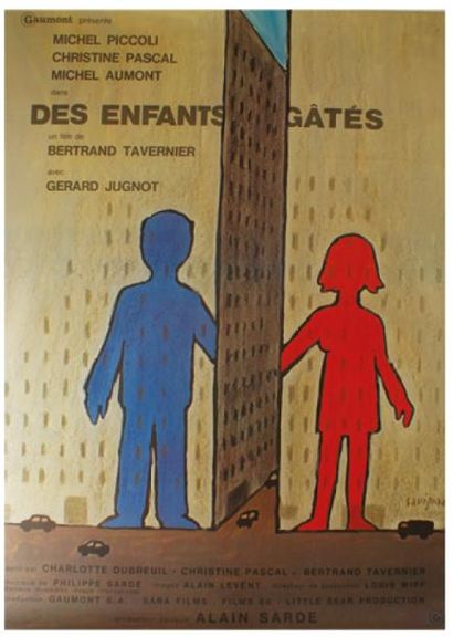 ARCHIVES DE MR ALAIN WEILL DES ENFANTS GÂTÉS.
Film réalisé par Bertrand Tavernier....
