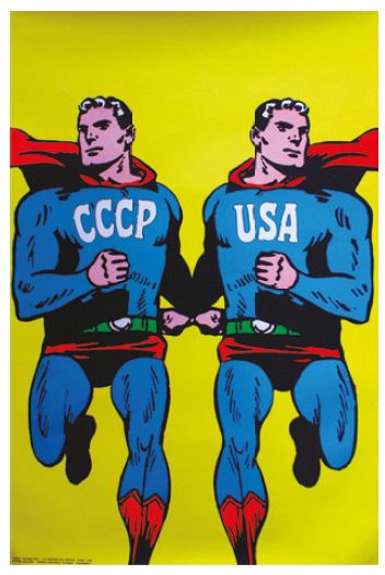 CIESLEWICZ Roman (1930-1996) "CCCP-USA". 1968
Georges Fall Editeur, Paris - 80 x...
