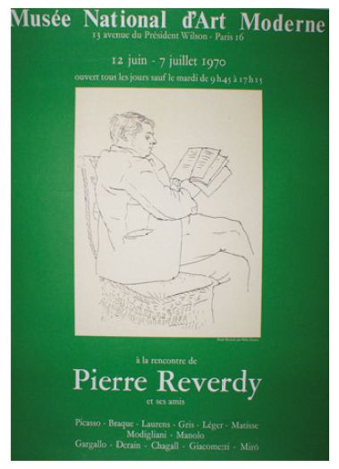 null MUSÉE NATIONAL D'ART MODERNE A LA RENCONTRE de Pierre REVERDY et ses amis.Affiche...