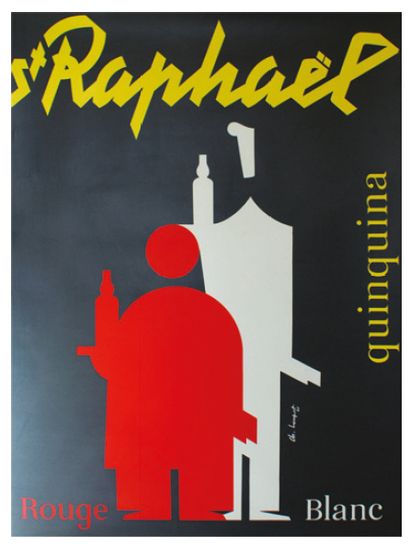 LOUPOT Charles (1892-1962) St RAPHAËL QUINQUINA."ROUGE-BLANC".1948
Affiches Gaillard,...