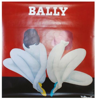 null BALLY. LE LOTUS. "LES FEMMES FLEURS". 1973
Sans imprimeur - 117 x 120 cm - Non...