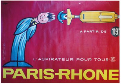 ARCHIVES DE MR ALAIN WEILL PARIS-RHÔNE."L' ASPIRATEUR POUR TOUS". Vers 1965
Ets de...