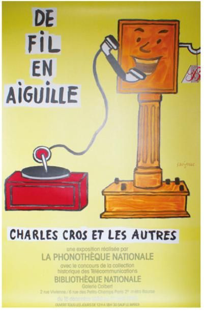 ARCHIVES DE MR ALAIN WEILL DE FIL EN AIGUILLE. 1988-1989
Affiche Européenne Lalande-Courbet...