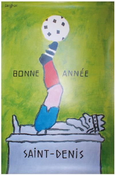 ARCHIVES DE MR ALAIN WEILL SAINT-DENIS."BONNE ANNÉE". 1995
Sans mention d' imprimeur...