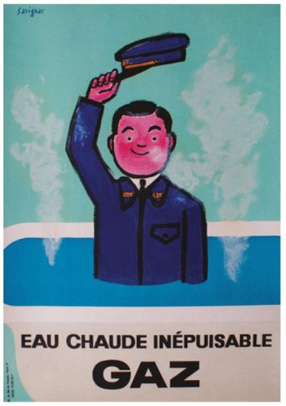 ARCHIVES DE MR ALAIN WEILL GAZ. "EAU CHAUDE INÉPUISABLE". 1964
Edilux, Paris - 58...