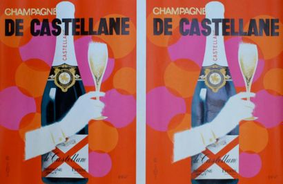 ERIC CHAMPAGNE DE CASTELLANE, Epernay.Vers 1955 Etablissements de La Vasselais, Paris...