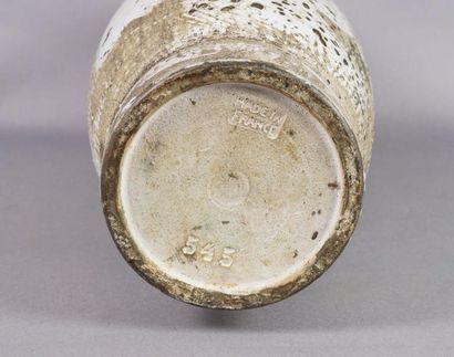 CAB Vase en céramique émaillée cachet sous la base made in France et numéro 545 H...