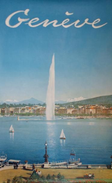 ANONYME GENÈVE Printed in Switzerland by Roto-Sadag, Geneva -(offset) - 102 x 65...