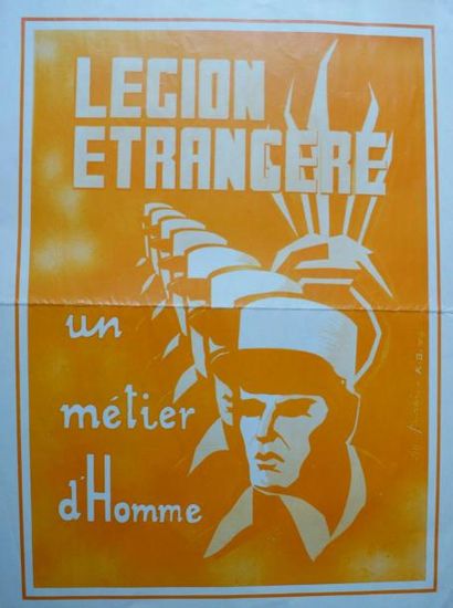 BARBIS A LÉGION ÉTRANGÈRE.”UN MÉTIER D’HOMME”.1974 Sans mention d’imprimeur - 65...