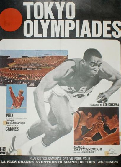 NICARD.A (Publicité) TOKYO OLYMPIADES. Affiches Gaillard, Paris (offset) - 79 x 58...