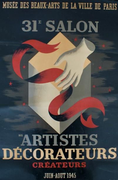 PICART LE DOUX Jean et COLIN Jean SALON DES ARTISTES DÉCORATEURS.1945 et 1952 Ensemble...