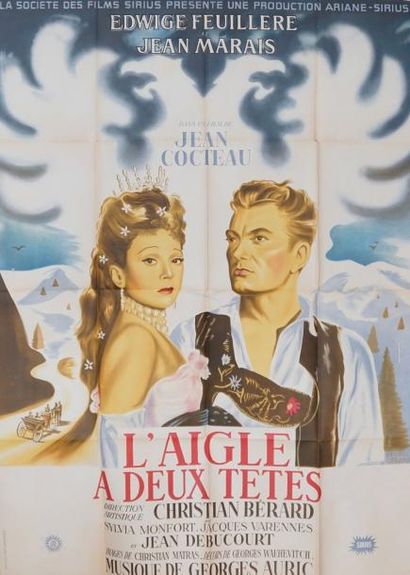 Michel Gérard L’AIGLE A DEUX TETES. Film avec Jean Marais et Edwige Feuillere. 1948...