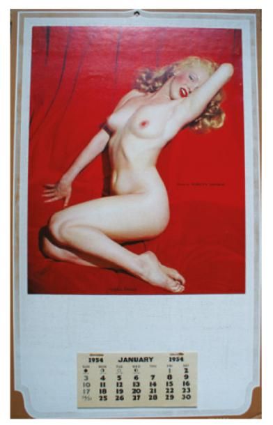 null MARILYN MONROE GOLDEN DREAMS. 1954
Calendrier Photo Tom Kelley - Made in USA...