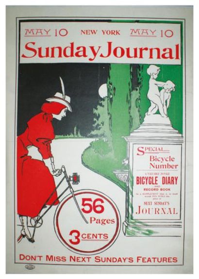 null SUNDAY JOURNAL SPECIAL BICYCLE NUMBER. May 10
Irland, Philadelphia - 56 x 40...