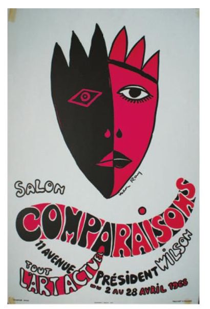 MAN RAY (1890-1976) SALON COMPARAISONS. "TOUT L'ART ACTUEL". 1968
Printed by Deprest,...