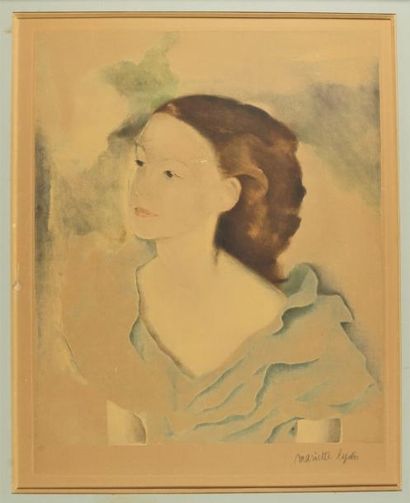 Mariette LYDIS (1890 -1970) Lithographie 43 x 40 cm